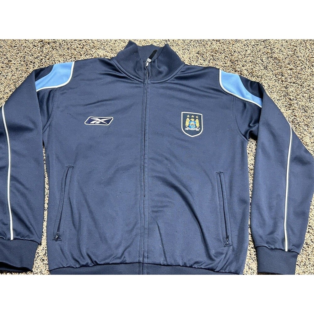 Manchester City Training Jacket Reebok 2003-04 - Men's‎ S - First Advice